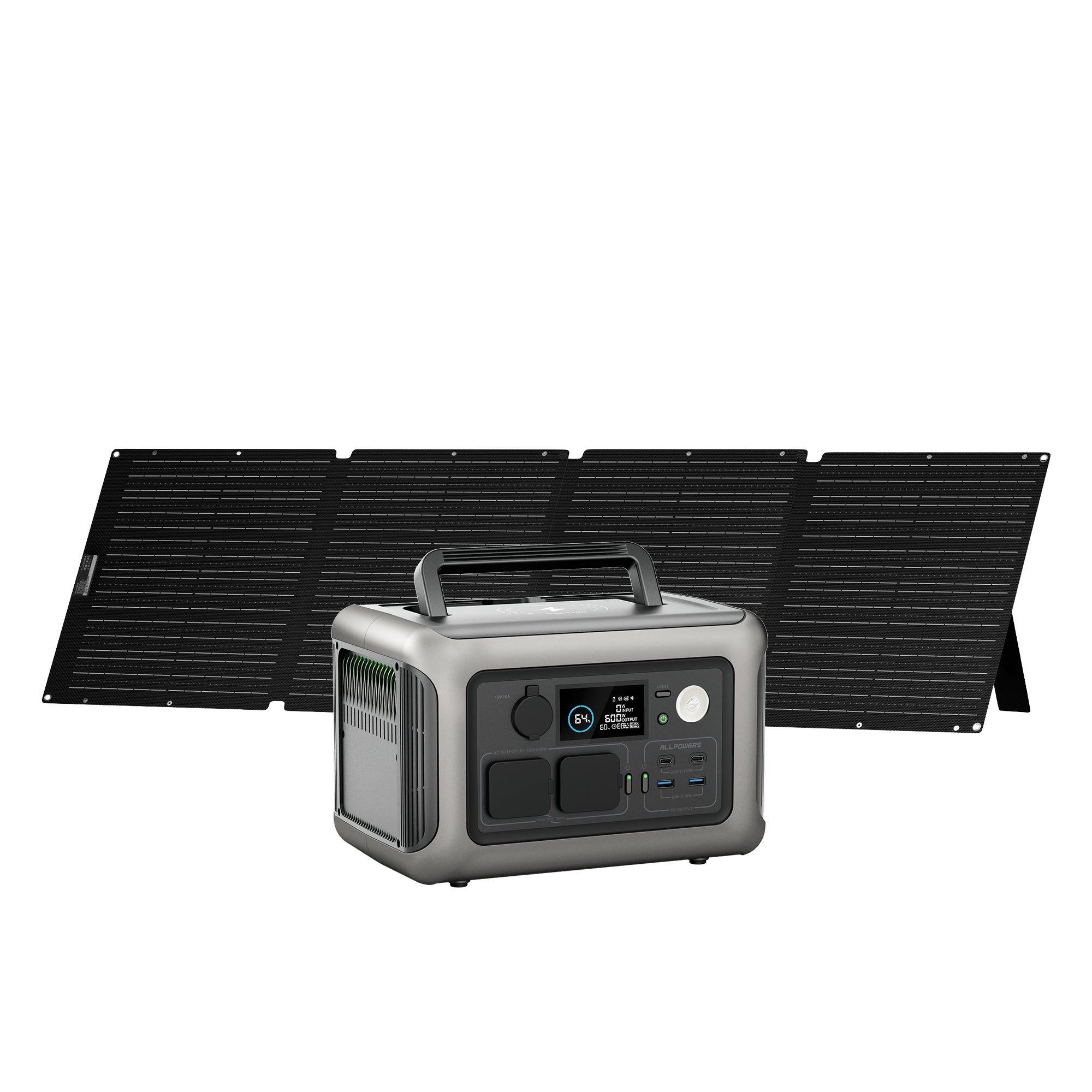 ALLPOWERS P300 solar generator bundle with SE200 200W solar panel for off-grid power in PH.