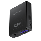 Top view of ALLPOWERS S200 featuring 15W wireless charging pad for cable-free smartphone power.