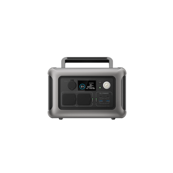 ALLPOWERS R600 Portable Power Station 600W 299Wh LiFePO4 Battery