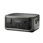 ALLPOWRS-VOLIX P300 Portable Power Station view3-45° front design, foldable handle for storage, compact design, square appearance.
