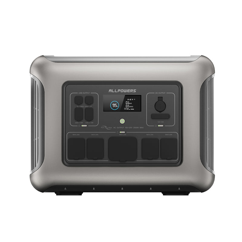 ALLPOWERS R2500 Expandable Power Station 2500W 2016Wh | Backup LiFePO4 Battery