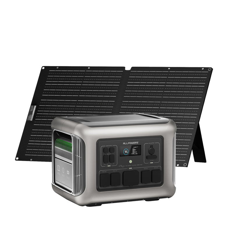 ALLPOWERS R2500+SE100 Solar Generator Kit