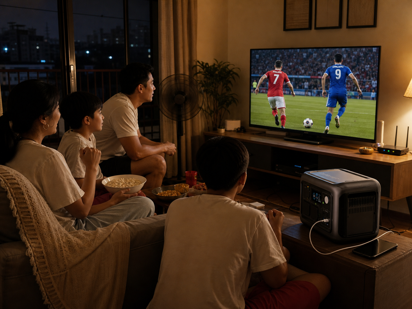 Keep the match on at home
